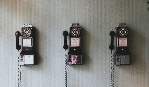 Three old phones